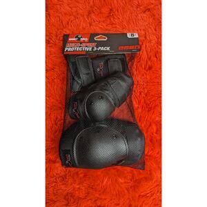 NWT Eight Ball Multi Sport Protective Gear Wrist, Elbow, Knee 3 Pack Ages 8+ OS
